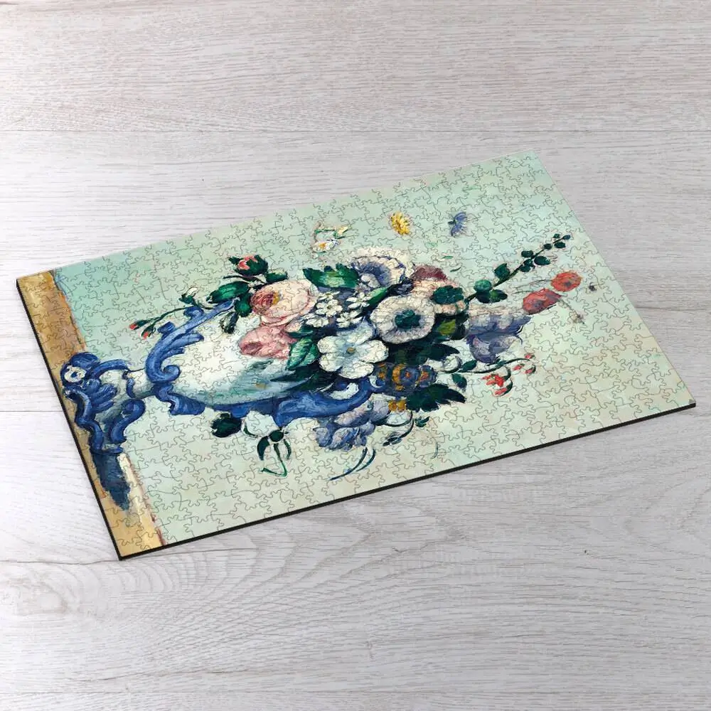 Flowers in a Rococo Vase Picture Puzzle