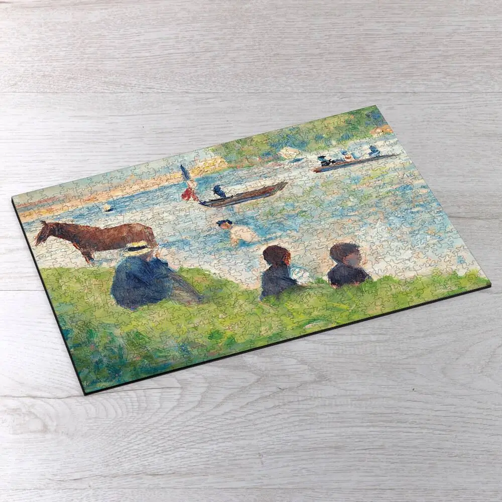 Horse and Boats Picture Puzzle