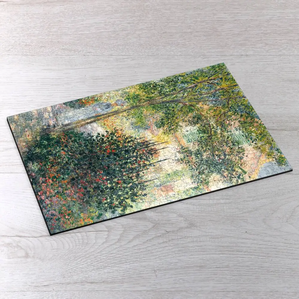 Camille Monet in the Garden at Argenteuil Picture Puzzle