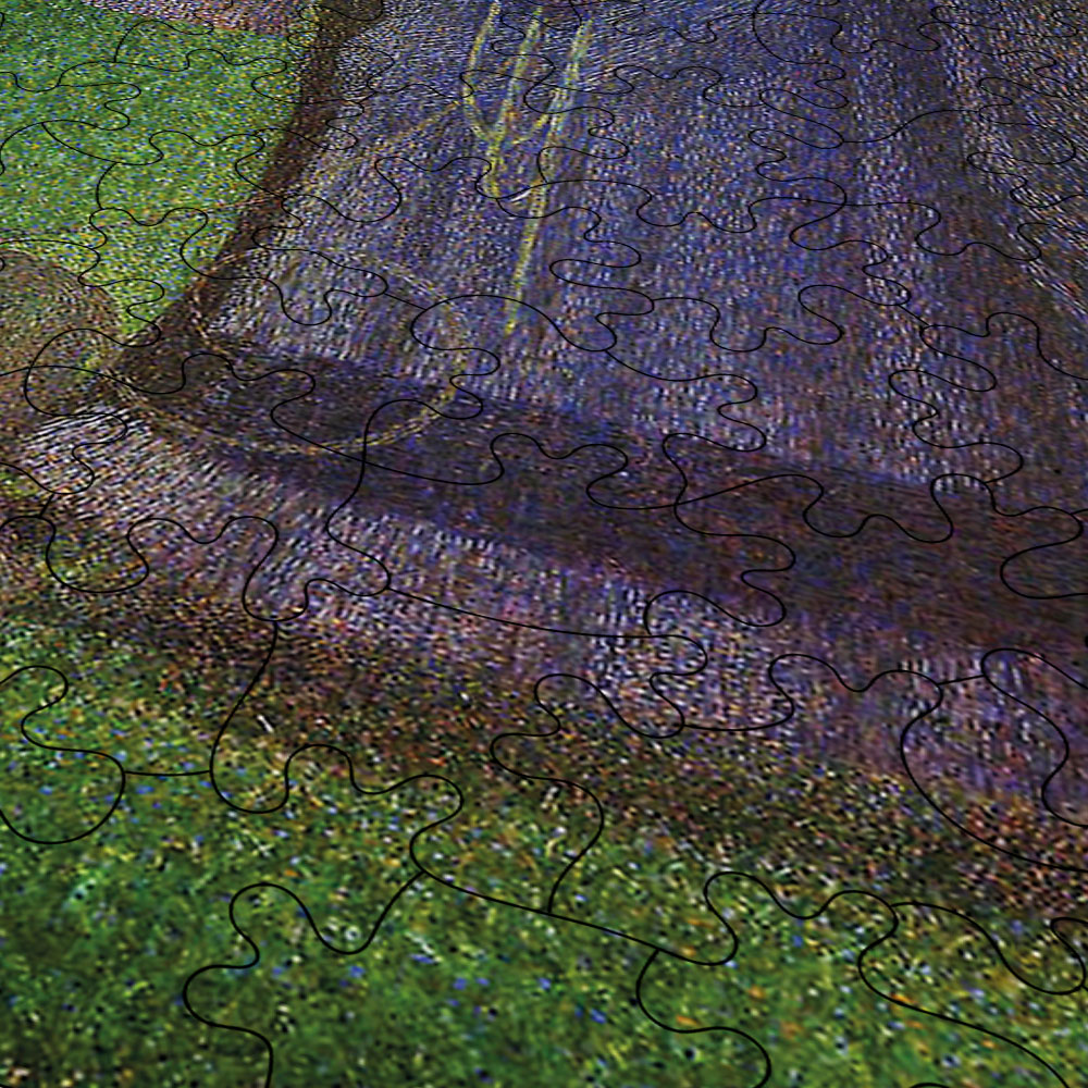 A Sunday Afternoon on the Island of La Grande Jatte Puzzle