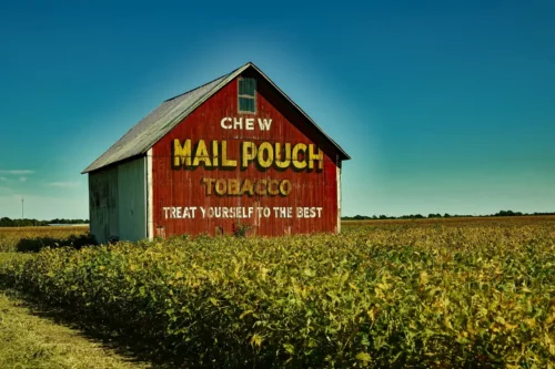 Mail Pouch Tobacco Barn Jigsaw Puzzle