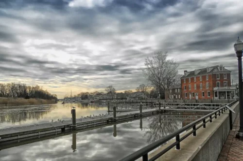 Delaware City River Jigsaw Puzzle