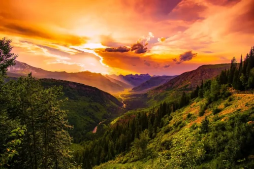 Rocky Mountain Sunset palapeli