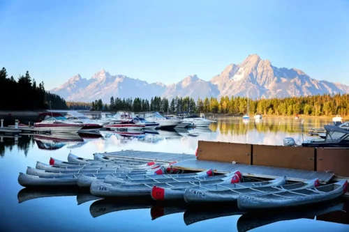 Grand Tetons Kayaks Jigsaw Puzzle