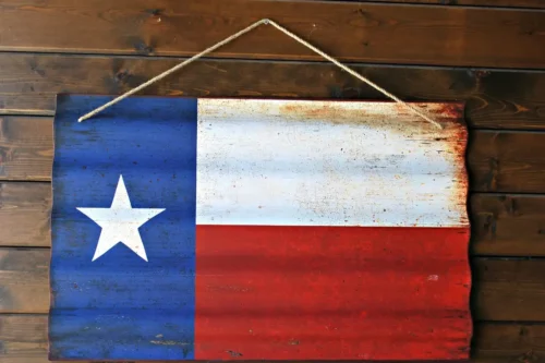 Puzzle della bandiera del Texas