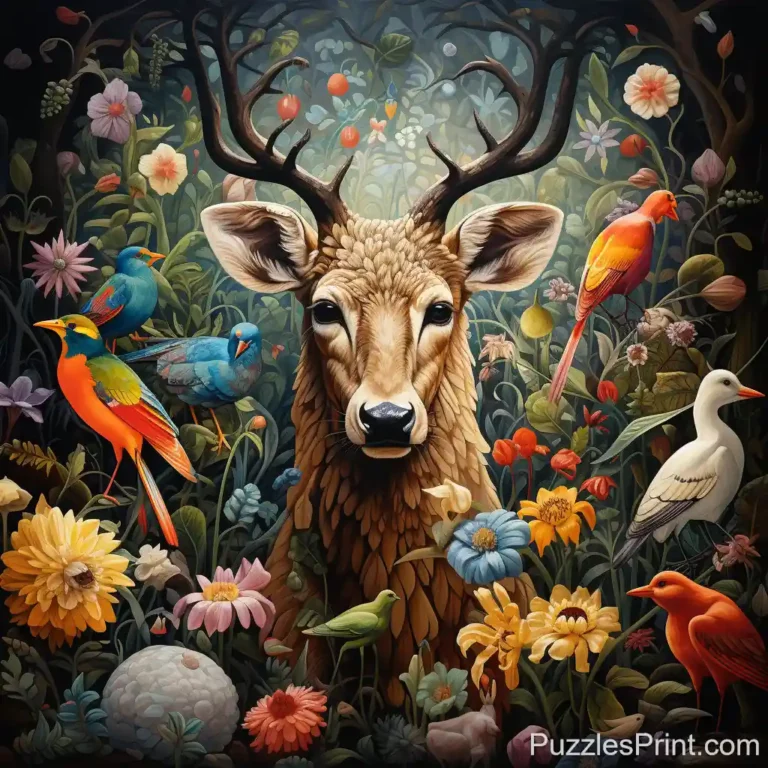 Animal Kingdom Puzzle - Celebrating Wildlife Diversity