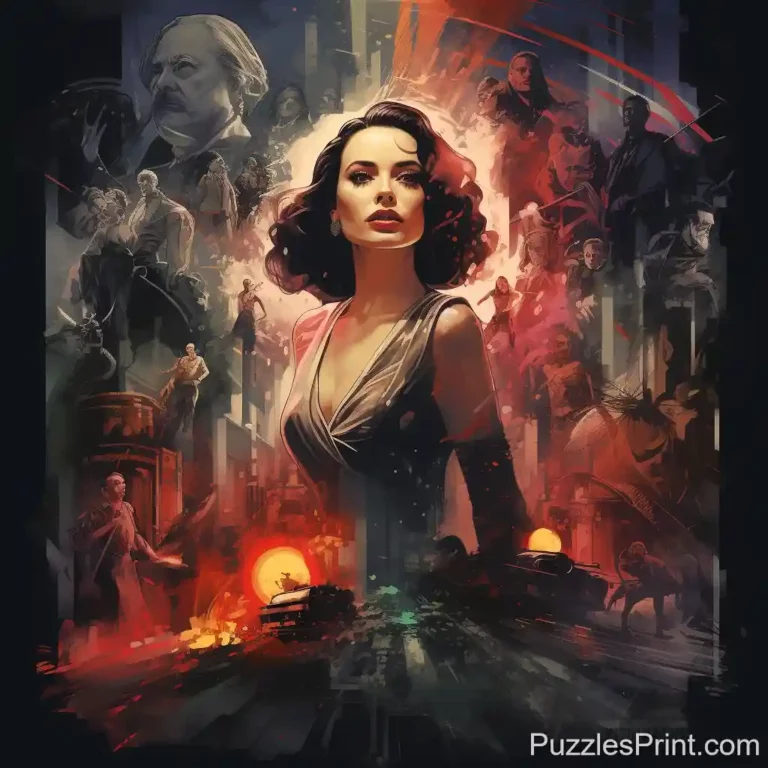 Classic Movie Posters Puzzle – A Tribute to Film Icons