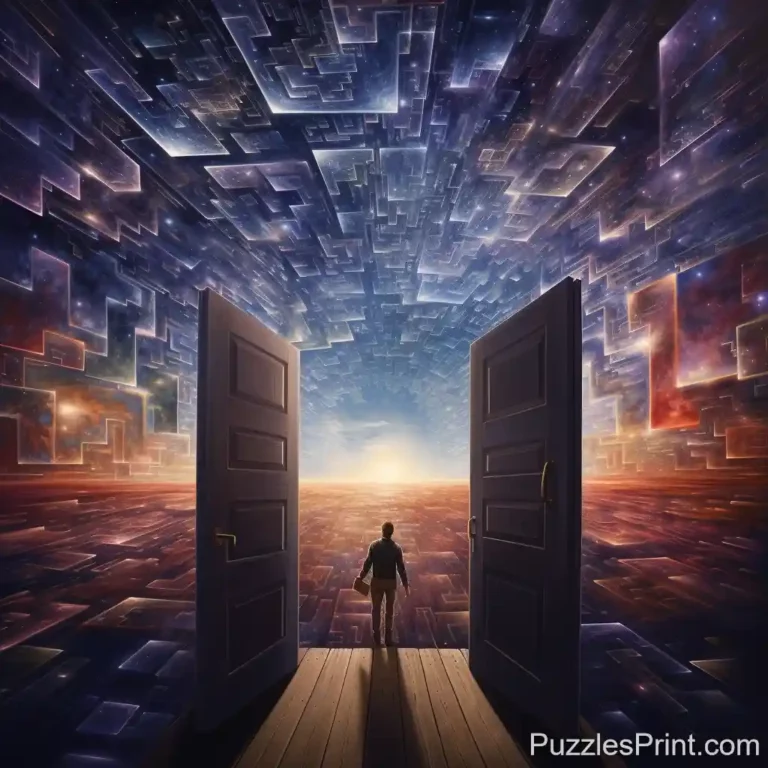 Countless Doors of Imagination Puzzle - Embracing Infinite Possibilities