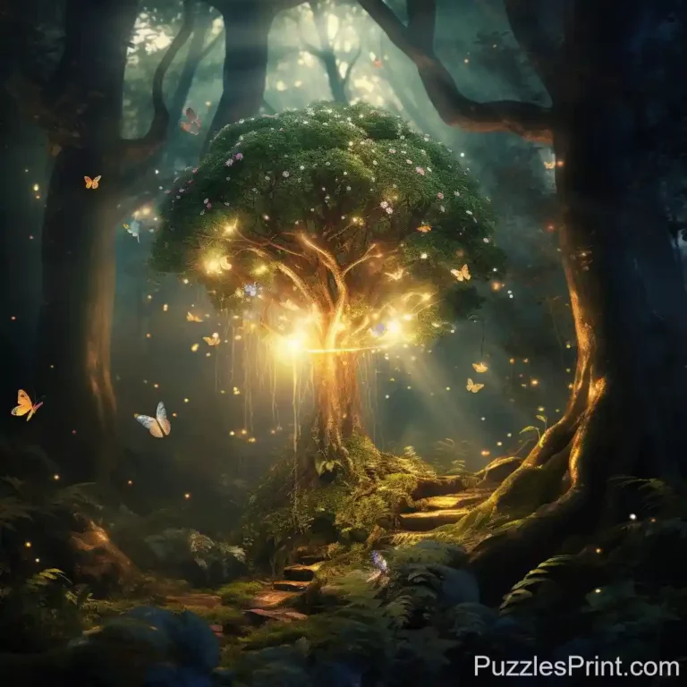 Enchanted Forest Puzzle - Unraveling the Magic Within