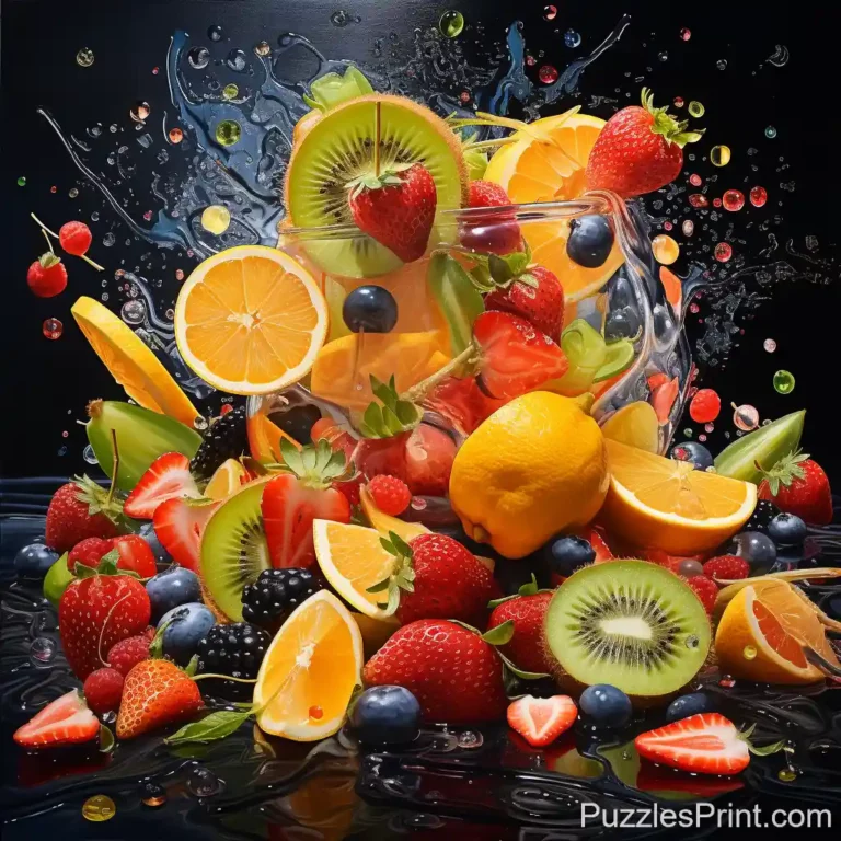 Fruity Medley Puzzle - A Symphony of Flavors