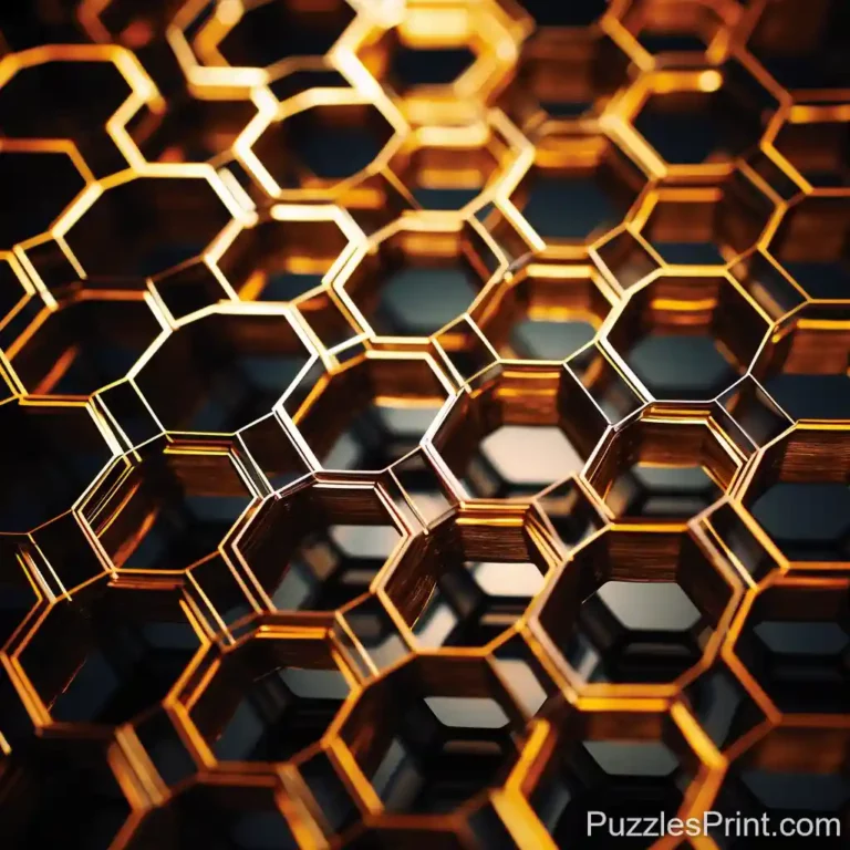 Honeycomb Hexagons Puzzle - The Ingenious Mathematics
