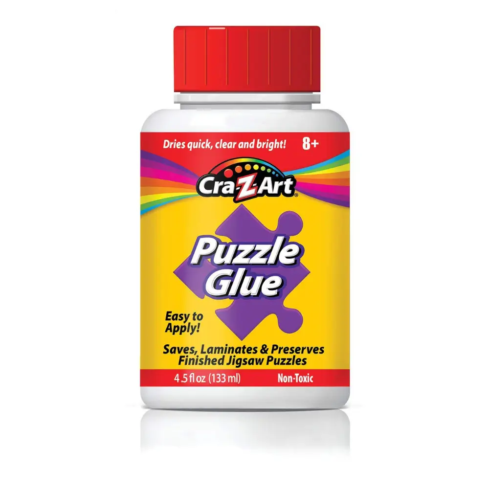 Jigsaw Puzzle Glue with Applicator
