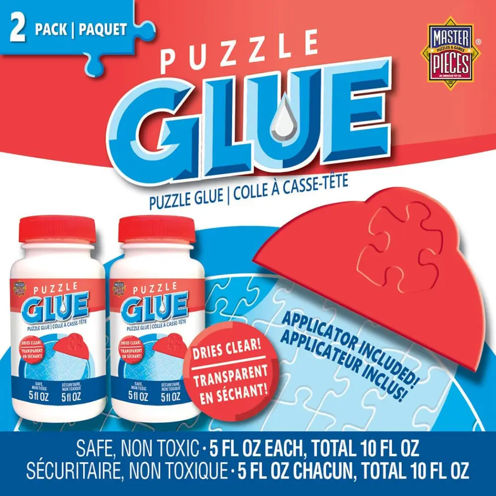 MasterPieces Jigsaw Bottle & Wide Plastic Spreader Puzzle Glue