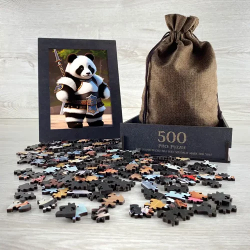 Panda Warrior Puzzle