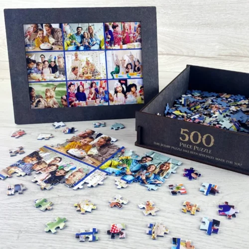 Photo collage jigsaw puzzle