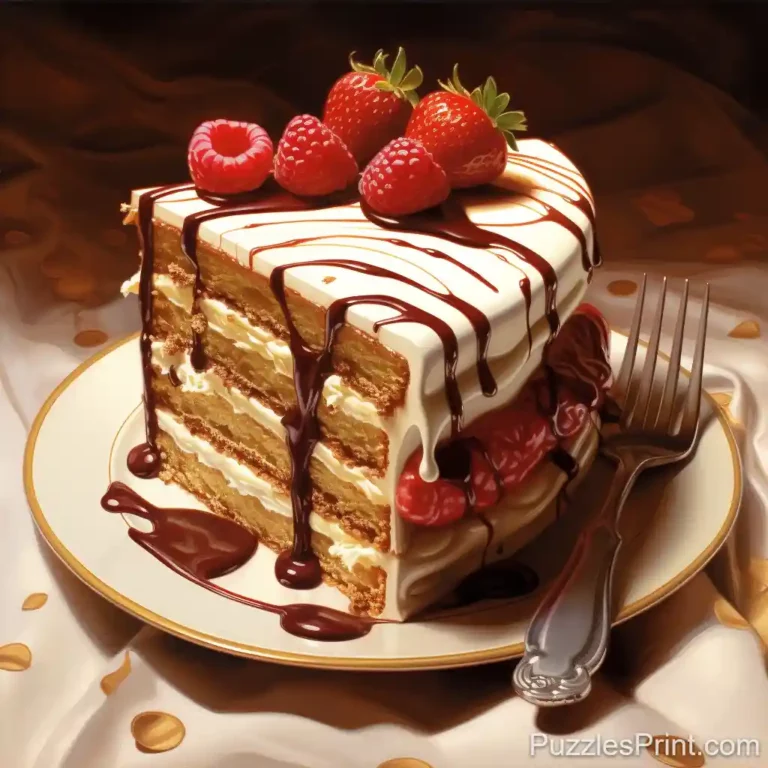 Piece of Cake Puzzle - A Delicious Challenge