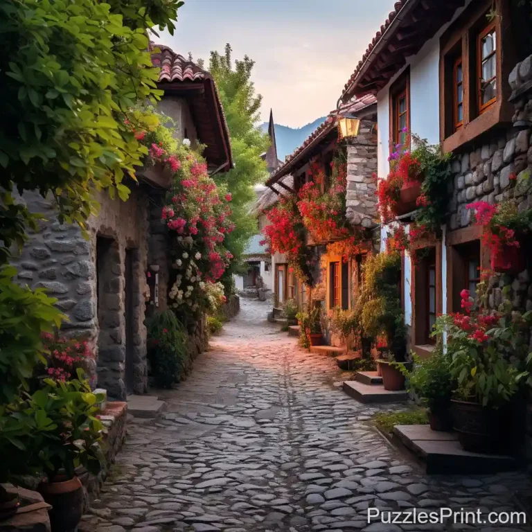 Quaint Villages Puzzle - Discovering Charming Serenity