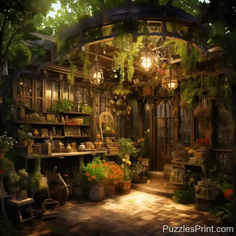 The Garden Shop Puzzle – A Tranquil Oasis for Puzzle Solvers