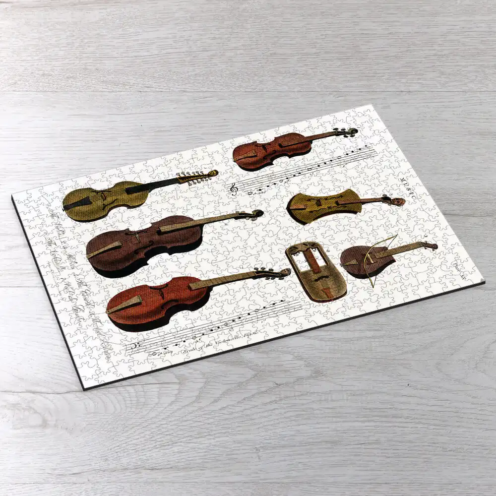 Violin, Viola, Cello and more from Encyclopedia Londinensis Picture Puzzle